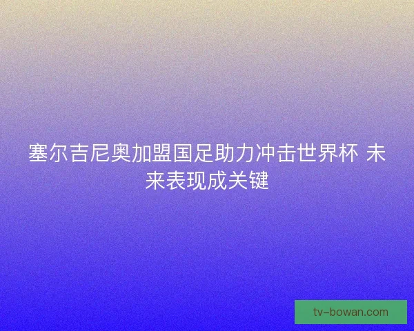 塞尔吉尼奥加盟国足助力冲击世界杯 未来表现成关键